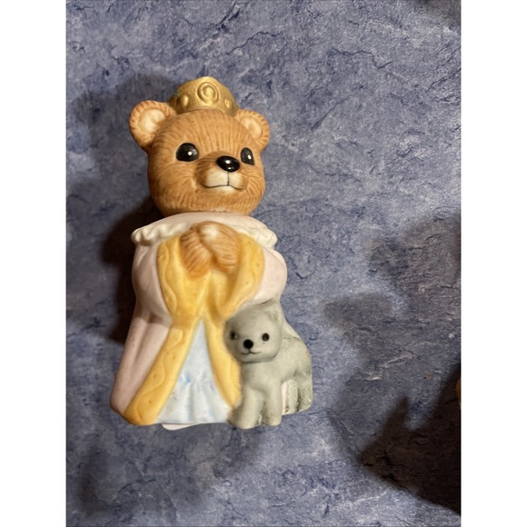 HOMCO home interiors Fire, doctor, nurse Maid bears Set Of 5 - Picture 7 of 7